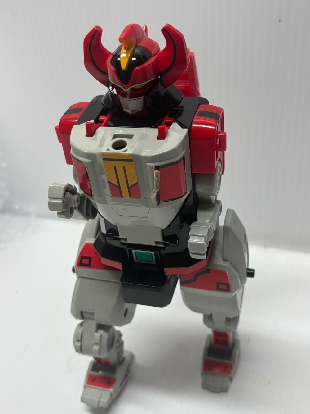 1991 Mighty Morphin Power Rangers MMPR Red Tyrannosaurus T-Rex Zord Megazord